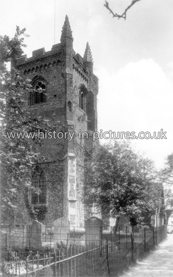 St. Andrews Church, Earls Colne, Essex. c.1920